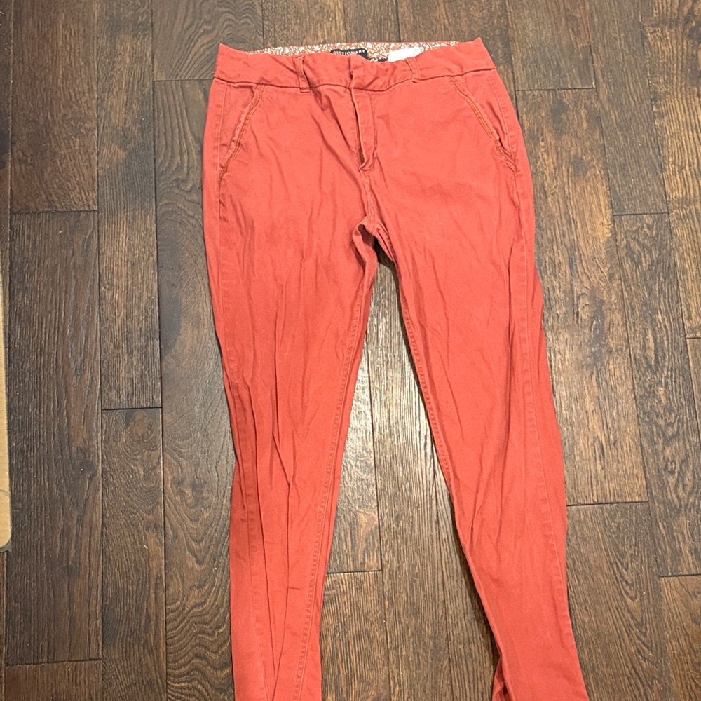 Rust Color Women's Trousers